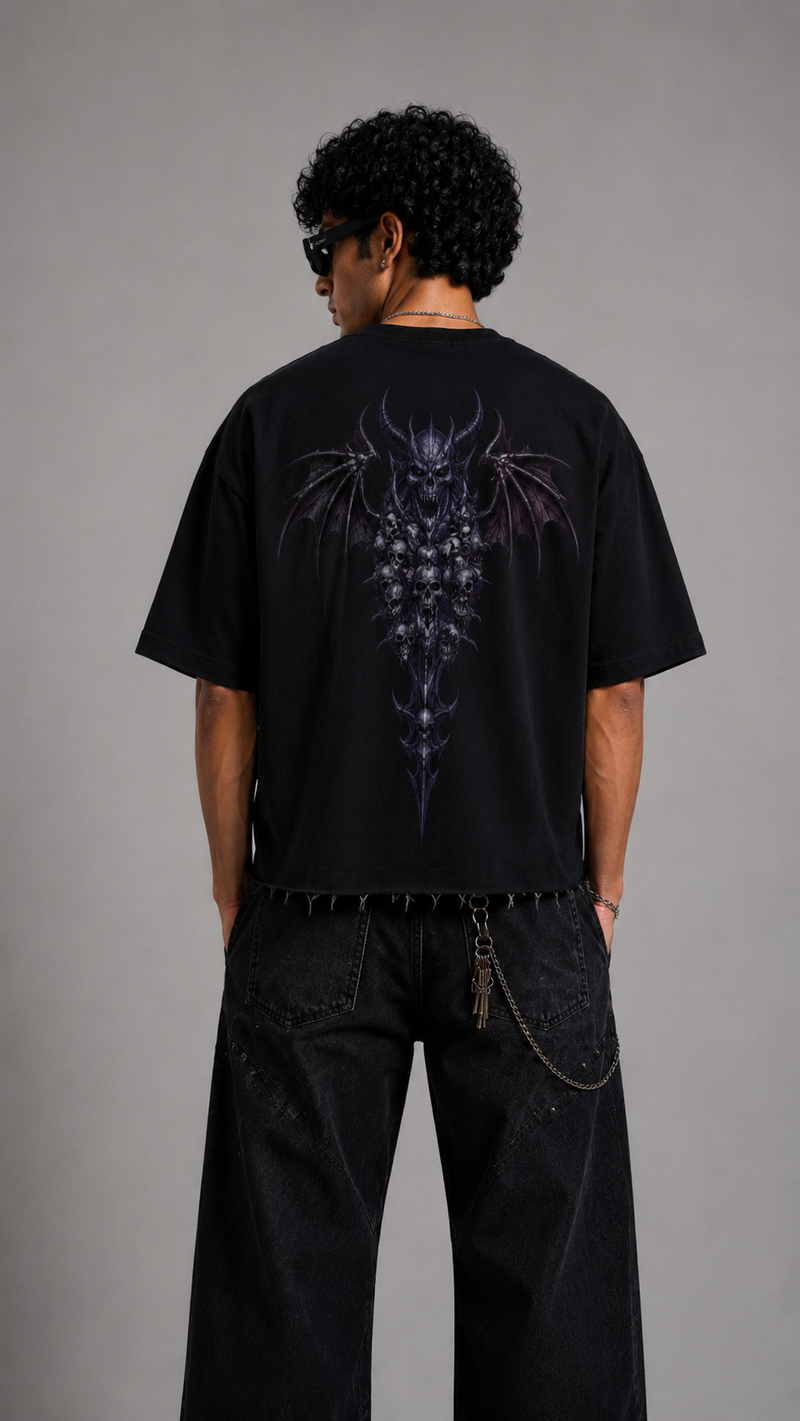 Infernal Crest Boxy Fit Tee