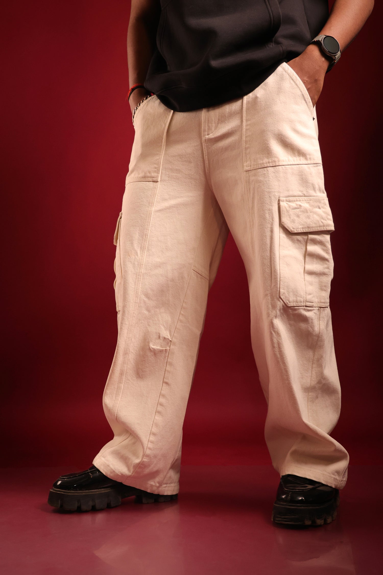 The Weekender Off-White Cargo Denim (Pre-order)