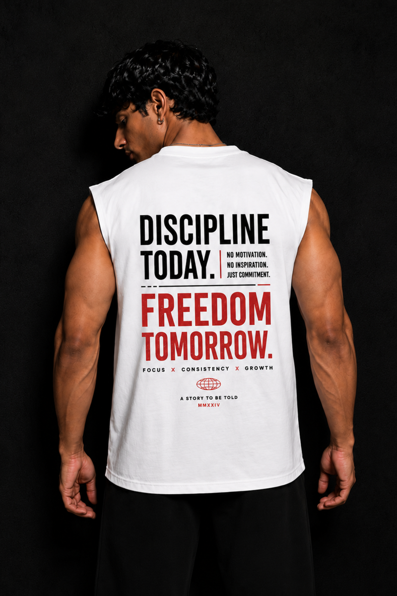 Power of Discipline Muscle Tee